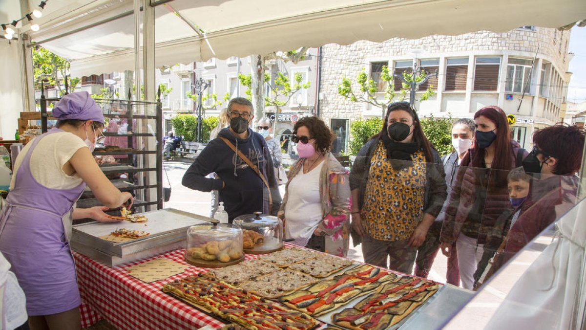 El Mercat del Cóc funcionó la tarde del sábado y todo el día de ayer domingo.