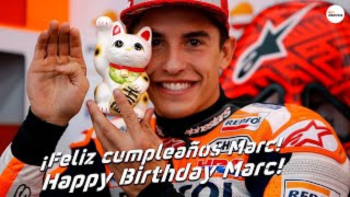 VÍDEO | Grans esportistes feliciten Marc Márquez pel seu 28è aniversari