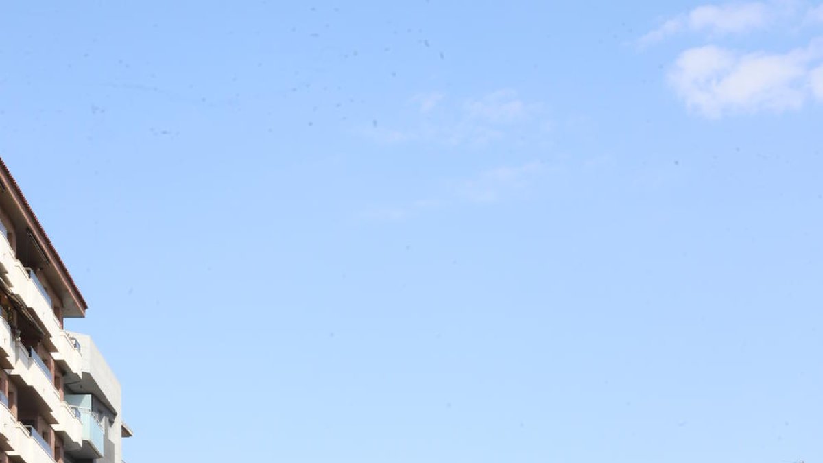 Vista general de la avenida Prat de la Riba.