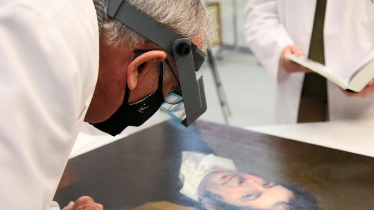 El CAEM atribueix aquest oli al nord-americà Rembrandt Peale.