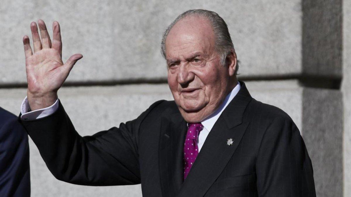 El rei emèrit Joan Carles I, en una fotografia d’arxiu.