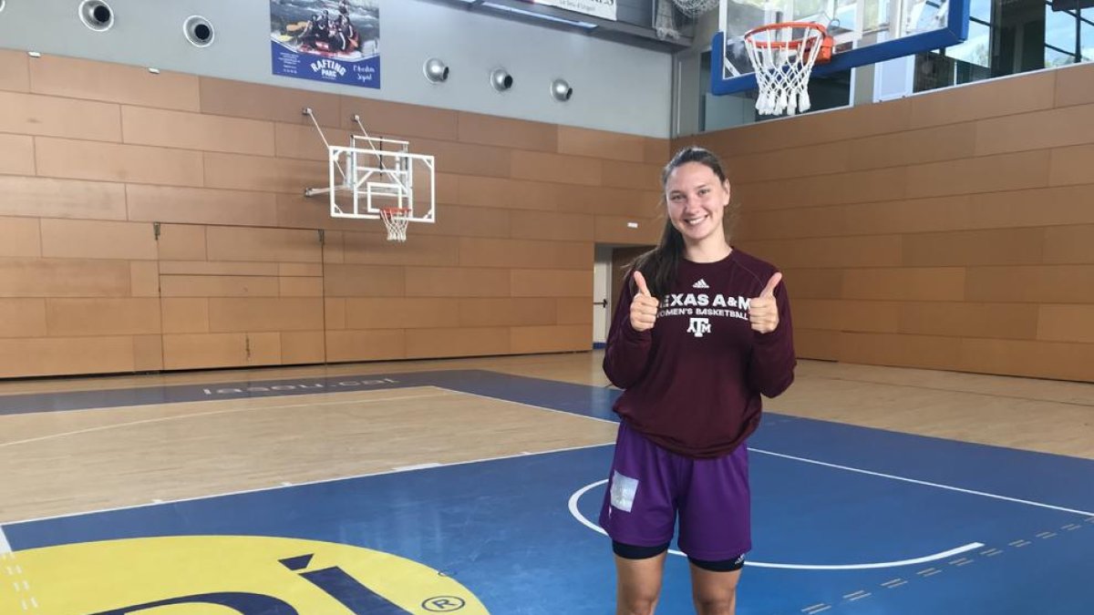 Paula Strautmane ya se encuentra desde el miércoles en La Seu.