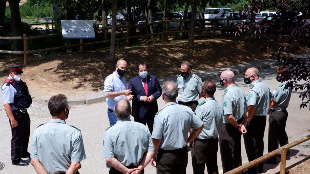 Elena va visitar les instal·lacions de Santa Perpètua de Mogoda.