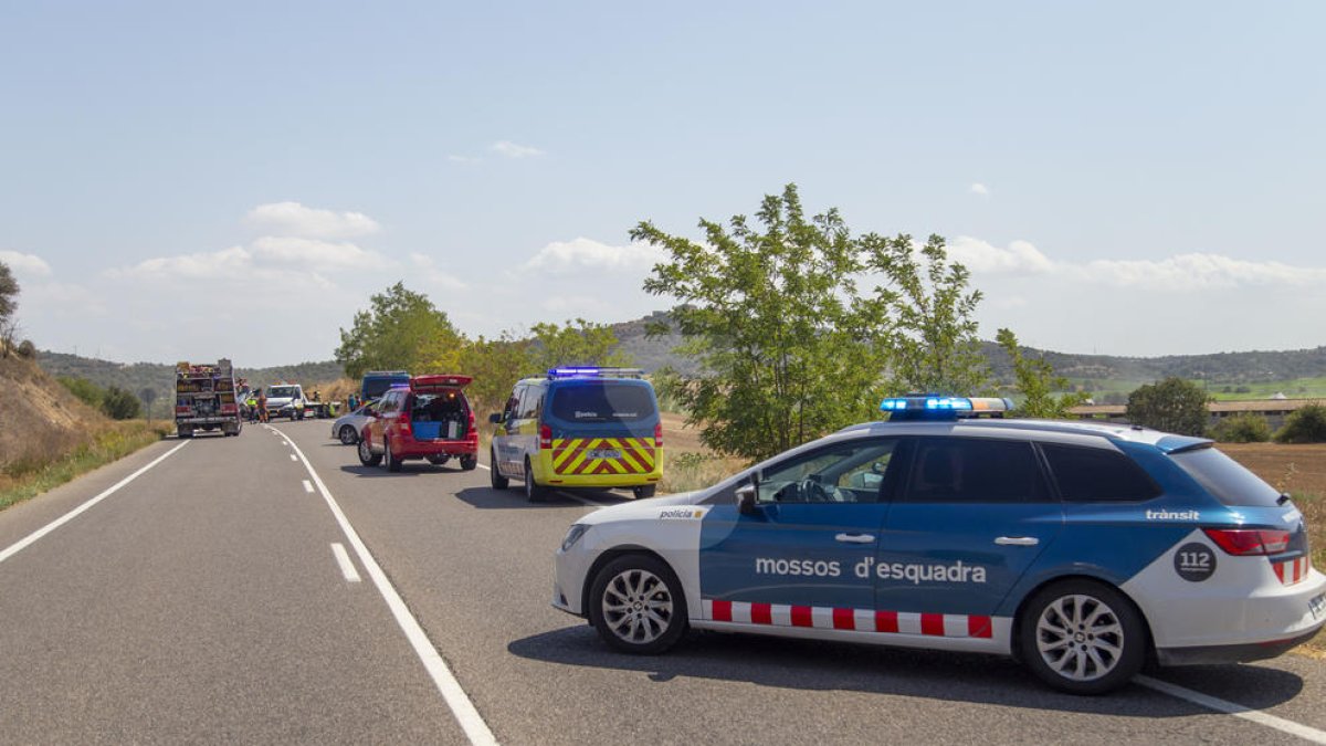 Una imagen del lugar del accidente.