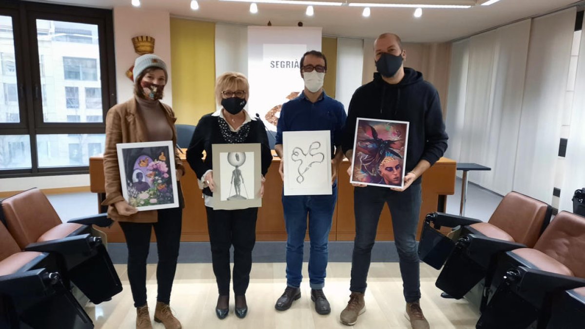 Els jutges Lily Brik, Teresa Malla, Carles Porta i Matias Tolsà.