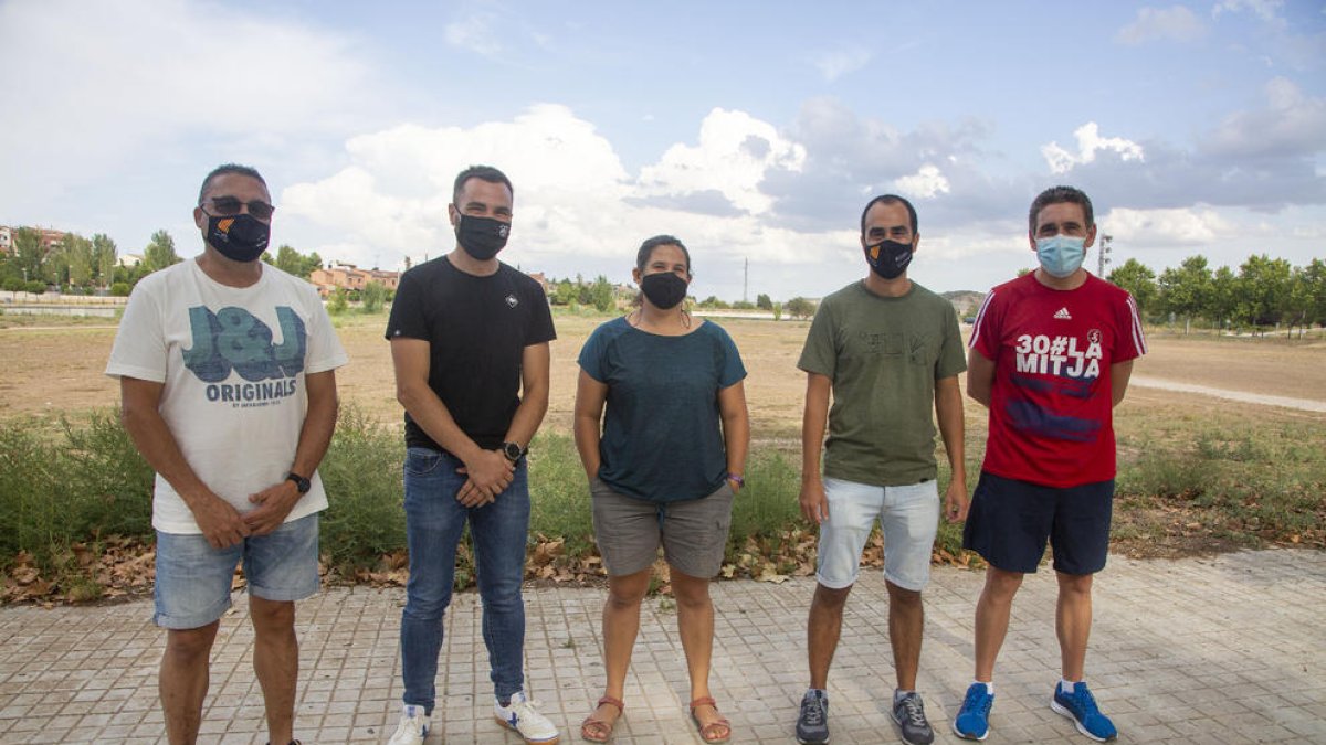 Representantes de las entidades impulsoras.