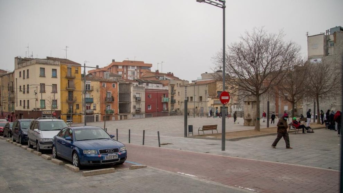 Vista de la zona on està prevista la construcció de nous habitatges.