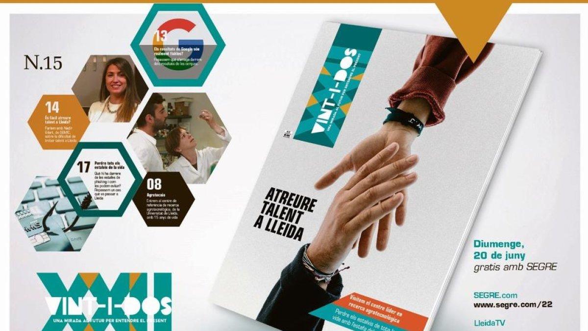 Atreure talent a Lleida, una utopia? Aquest diumenge a 'Vint-i-dos'