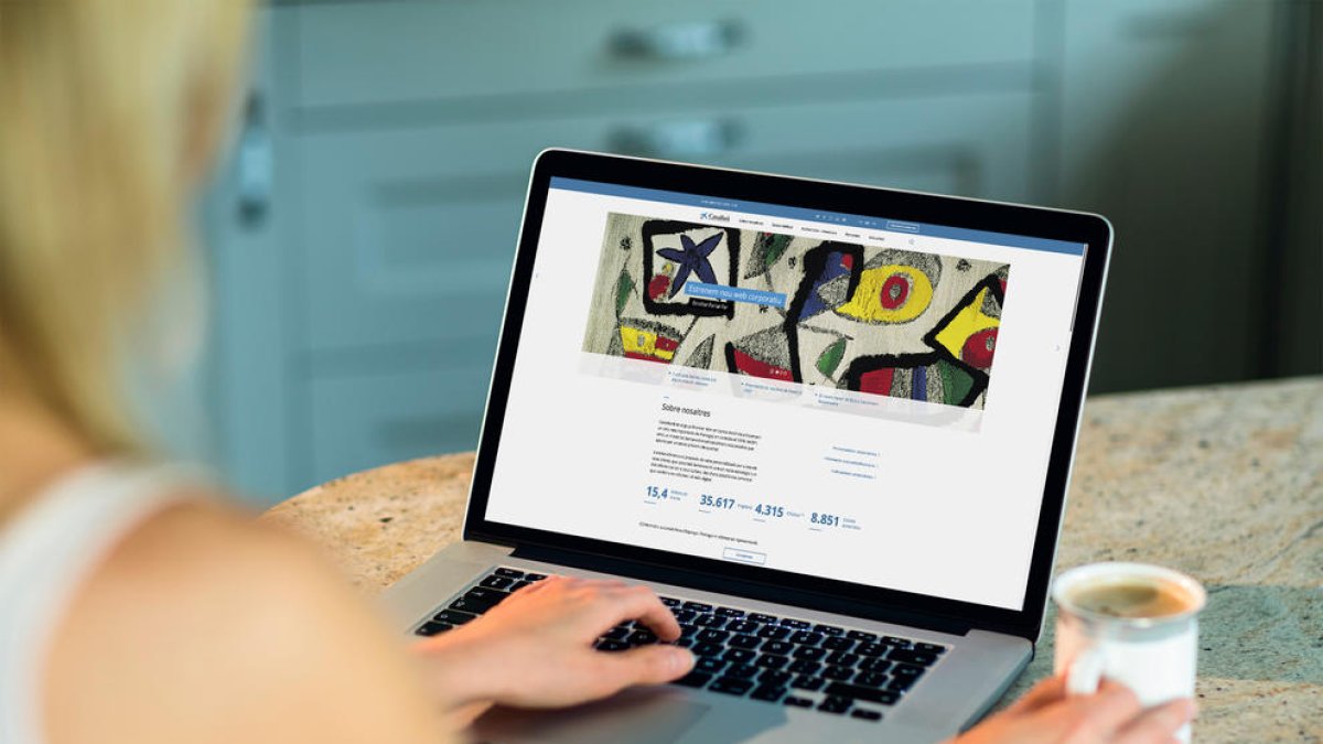 Nou web corporatiu de CaixaBank