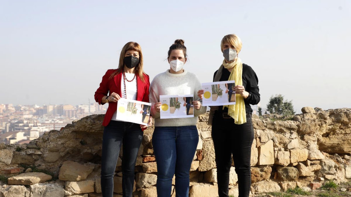 Presentación de ‘#SOSnoscasamos’, ayer en el Castell Templer.