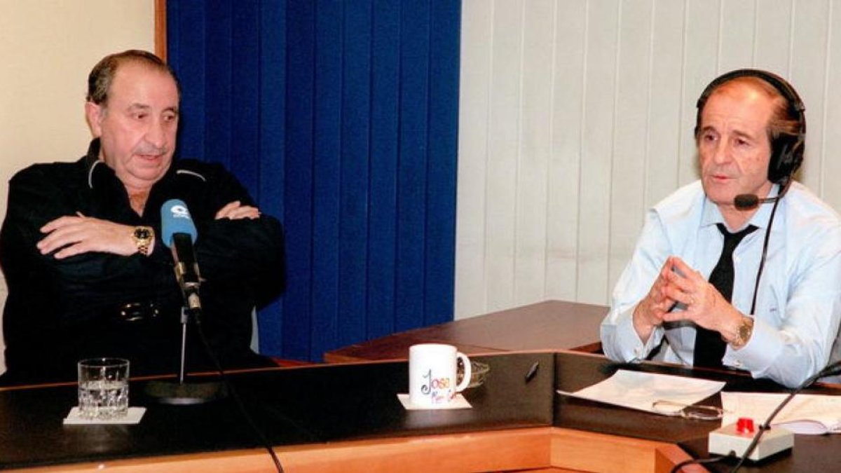 José María García amb Jesús Gil.
