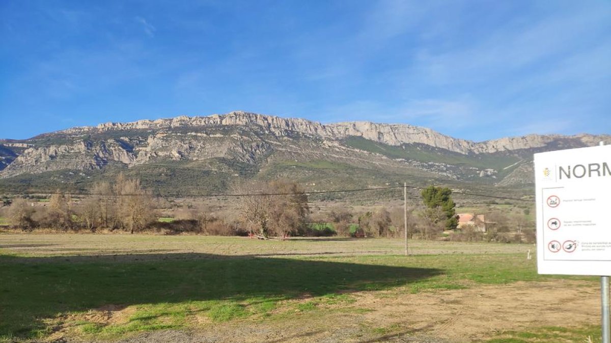 La finca que ha comprat l’ajuntament d’Àger.