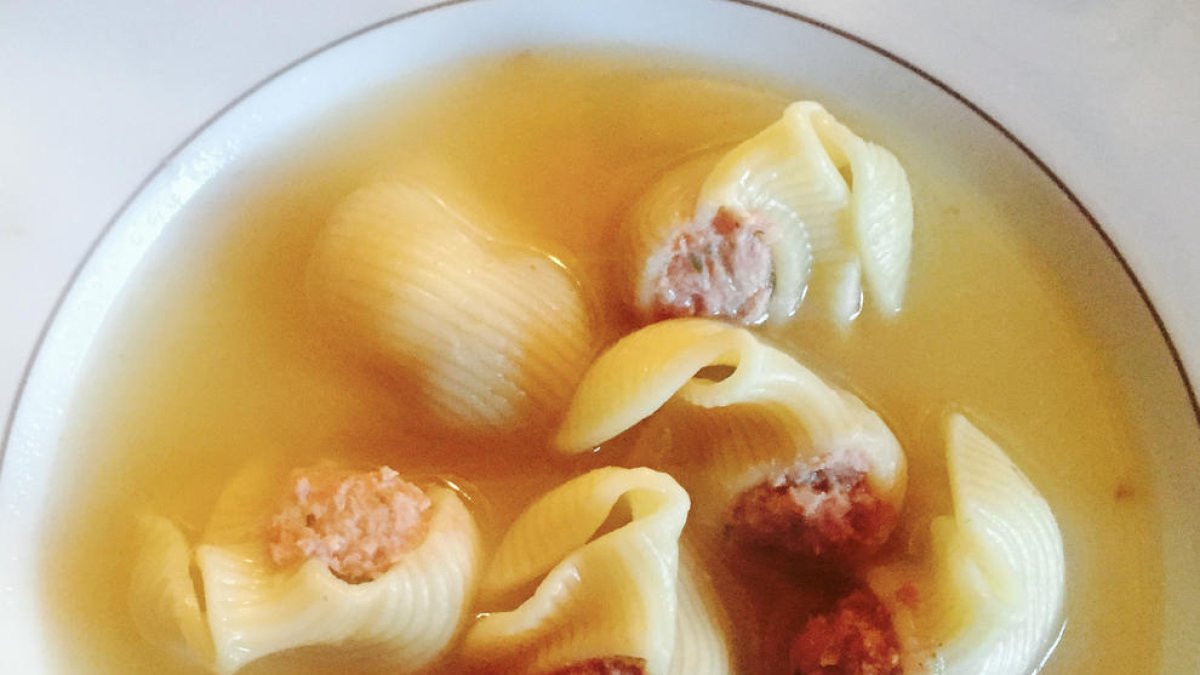 L'escudella de Nadal.