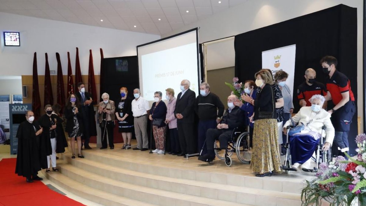 L’Hèsta d’Aran va retre homenatge a la tercera edat, el col·lectiu més castigat per la pandèmia.