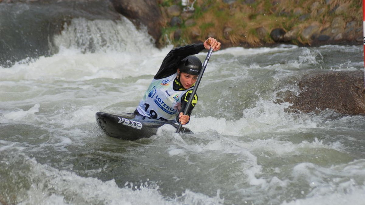 Mònica Dòria dio al Cadí una nueva medalla internacional.