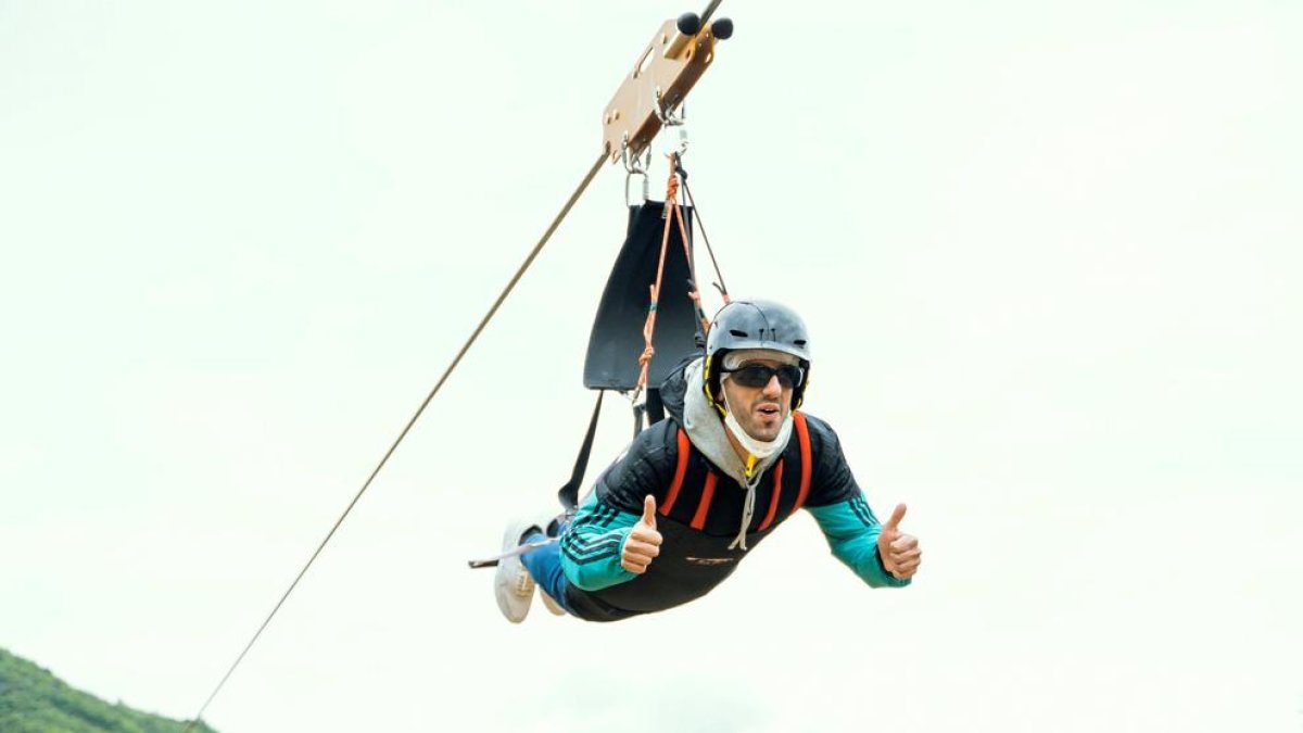 Una tirolina de Ordesa intentará batir el récord del mundo de velocidad