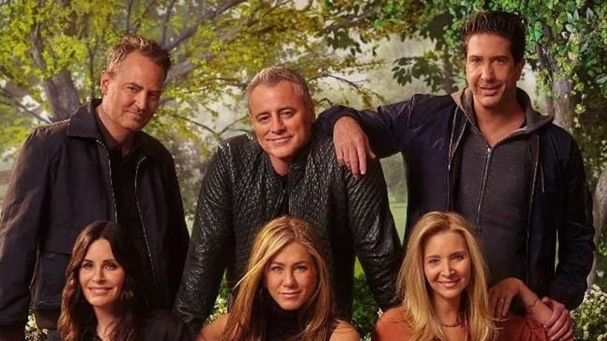 Imagen de todos los actores de Firends en el capítulo especial que es emitió en el 2021