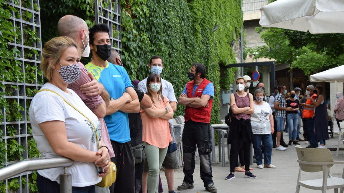 Un total de 140 personas se vacunaron ayer sin cita previa con Janssen en La Seu d’Urgell.