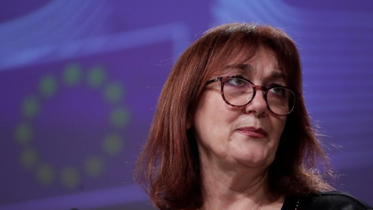 La vicepresidenta de la Comisión Europea Dubravka Suica.