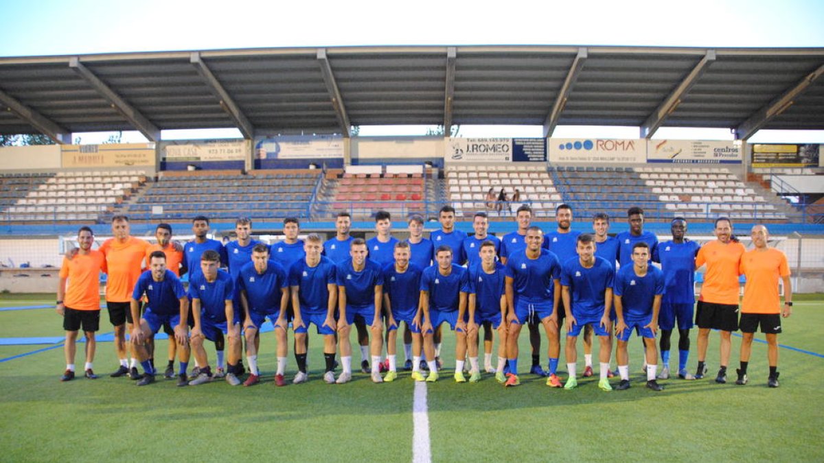 El Mollerussa comenzó los entrenamientos en sus instalaciones.