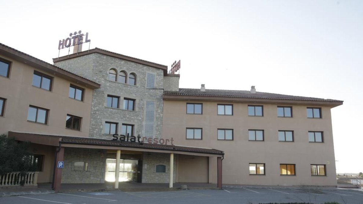 El hotel de Masía Salat, que se convertirá en residencia.