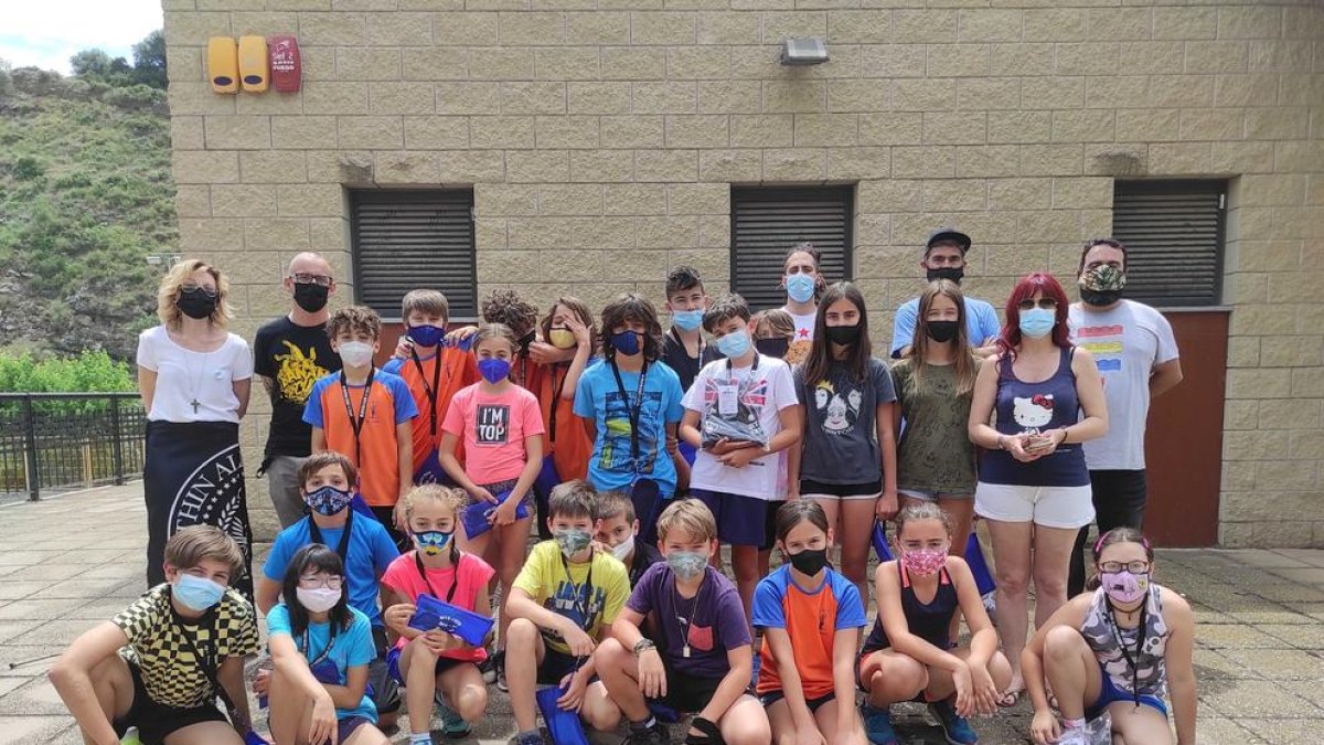 El projecte es va presentar ahir als alumnes del col·legi.