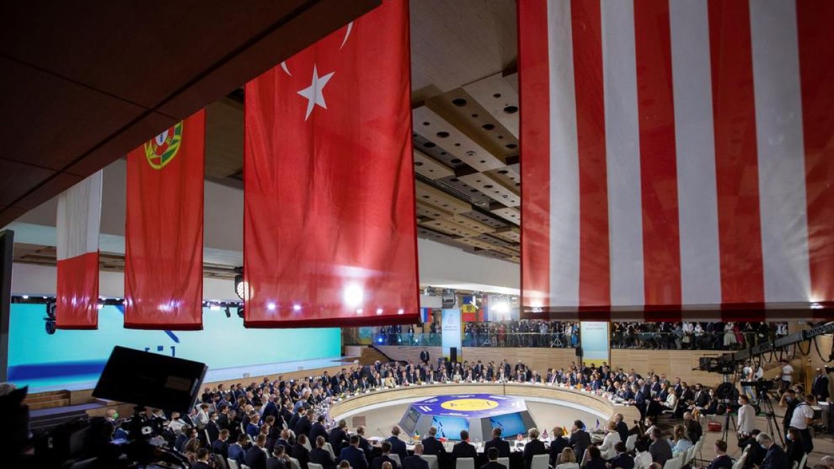 La cimera va reunir ahir una quarantena de països a la capital ucraïnesa.