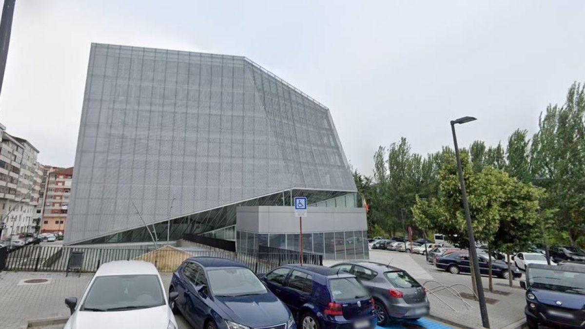 Imagen de los juzgados de Ourense.