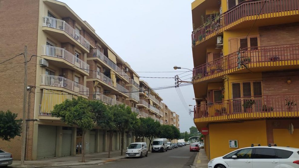 El tramo de la avenida de la Diputación donde se actuará.