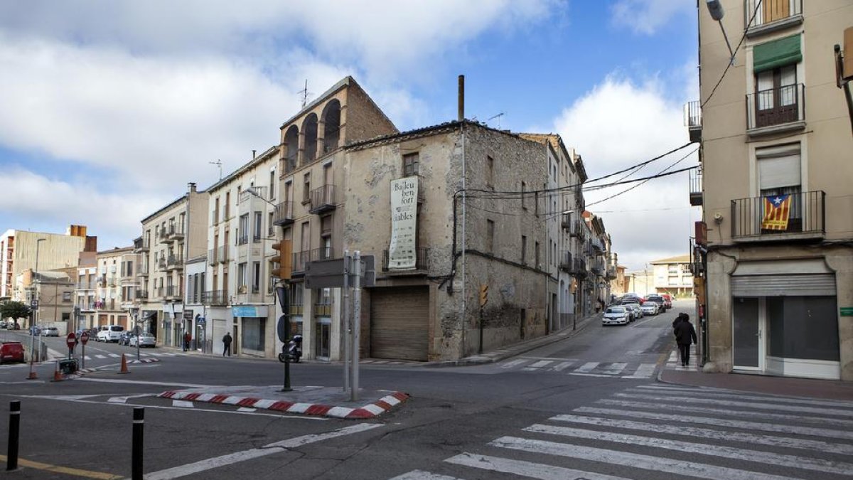Imagen de archivo de la avenida Catalunya de Cervera.