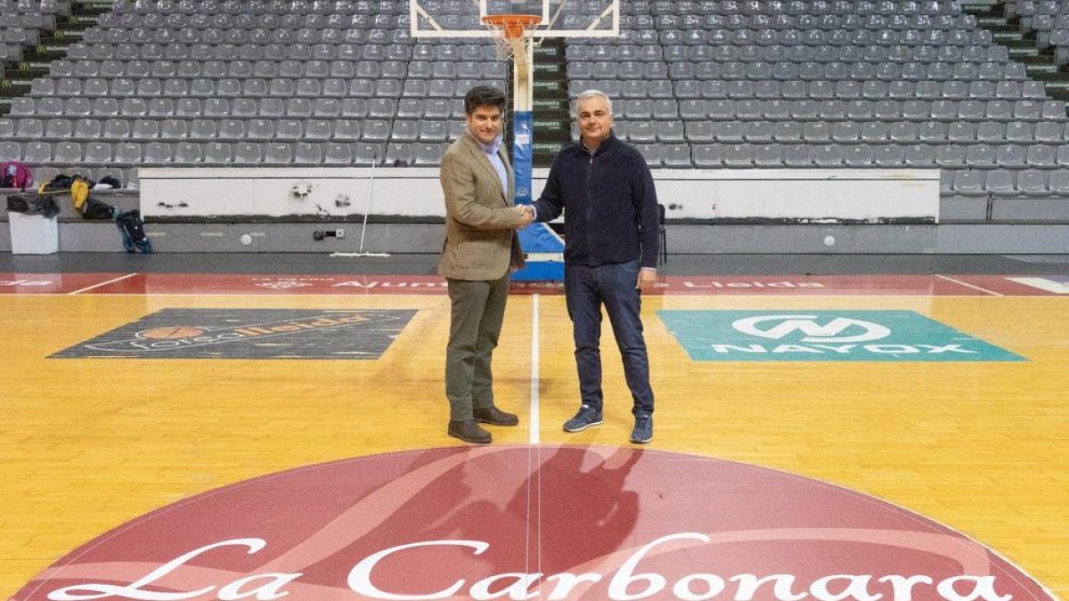 La Carbonara Ristoranti patrocina el cercle central de la pista.