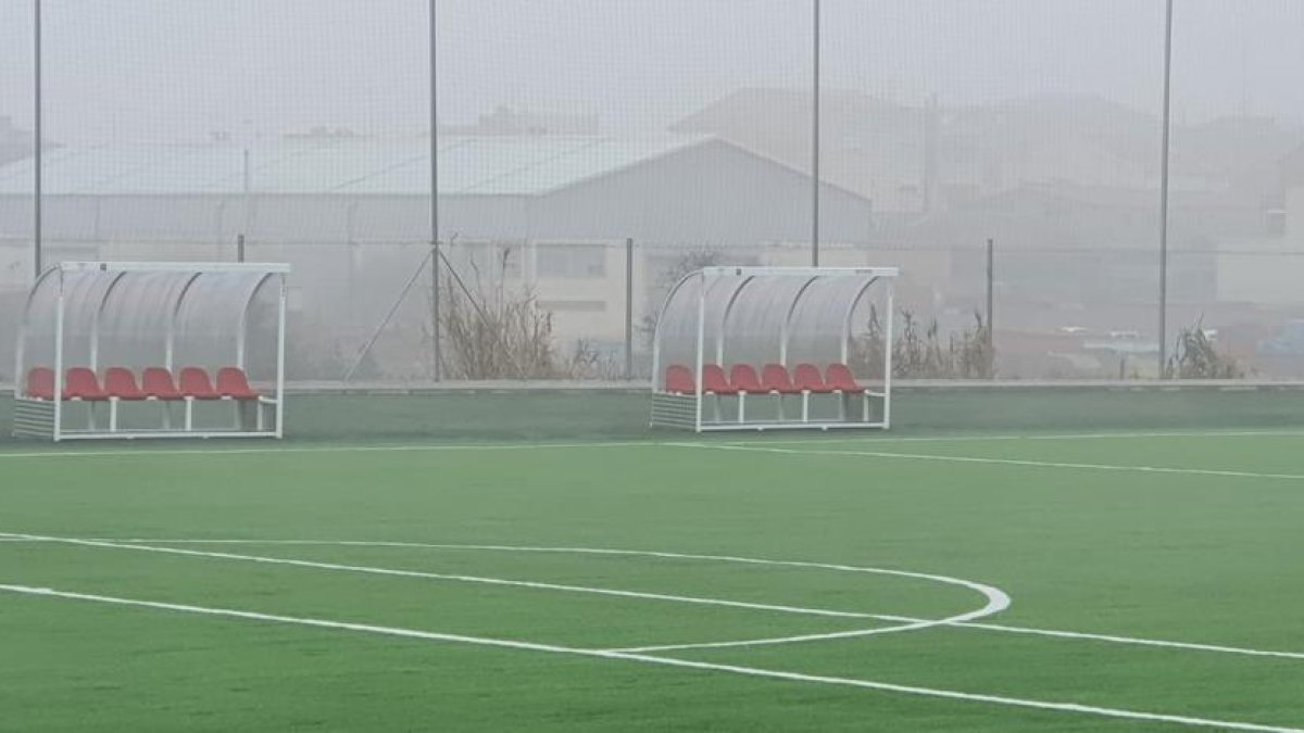 Finalitzades les obres del nou camp de futbol 7 de les Borges