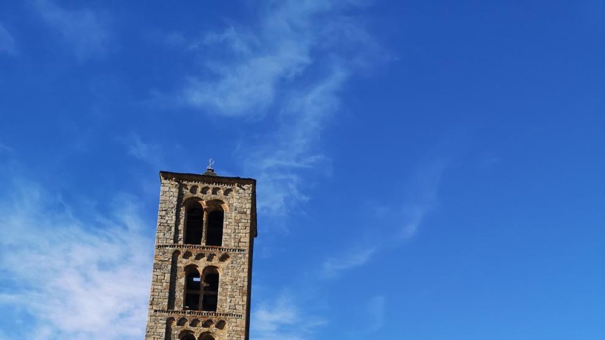 Visites a Sant Climent de Taüll.
