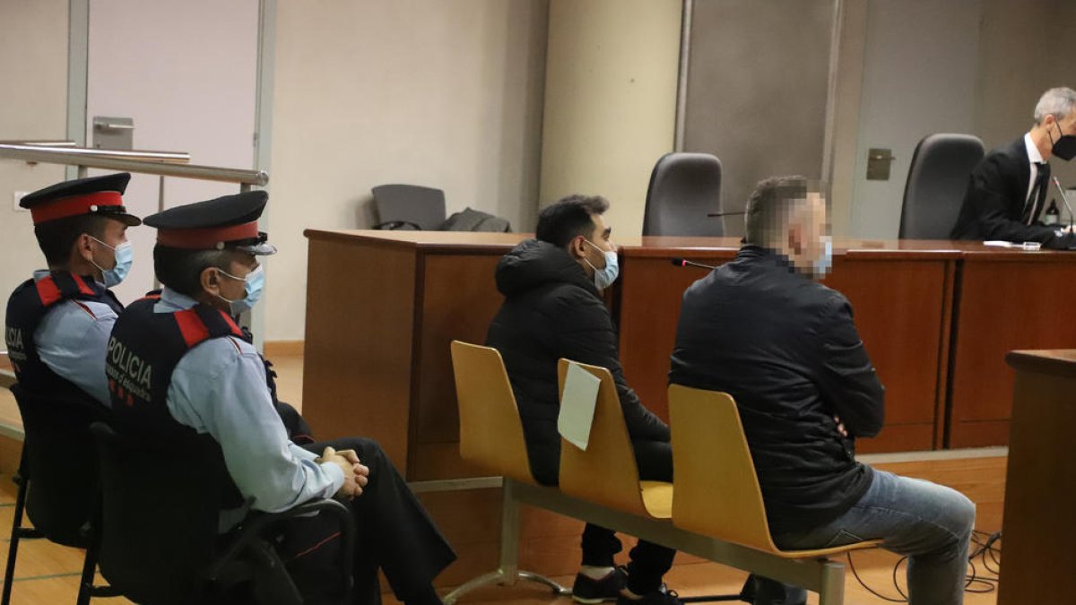 Un momento el juicio contra el ahora condenado.