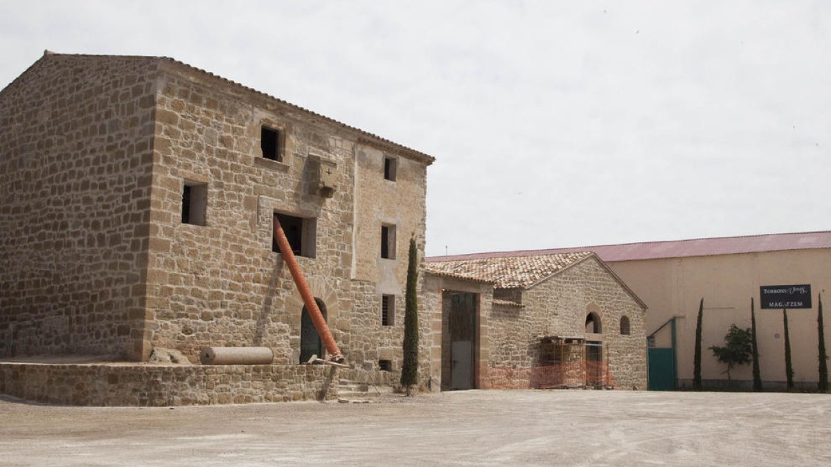 Imagen de archivo de la masía donde se ampliará el Museu del Torró