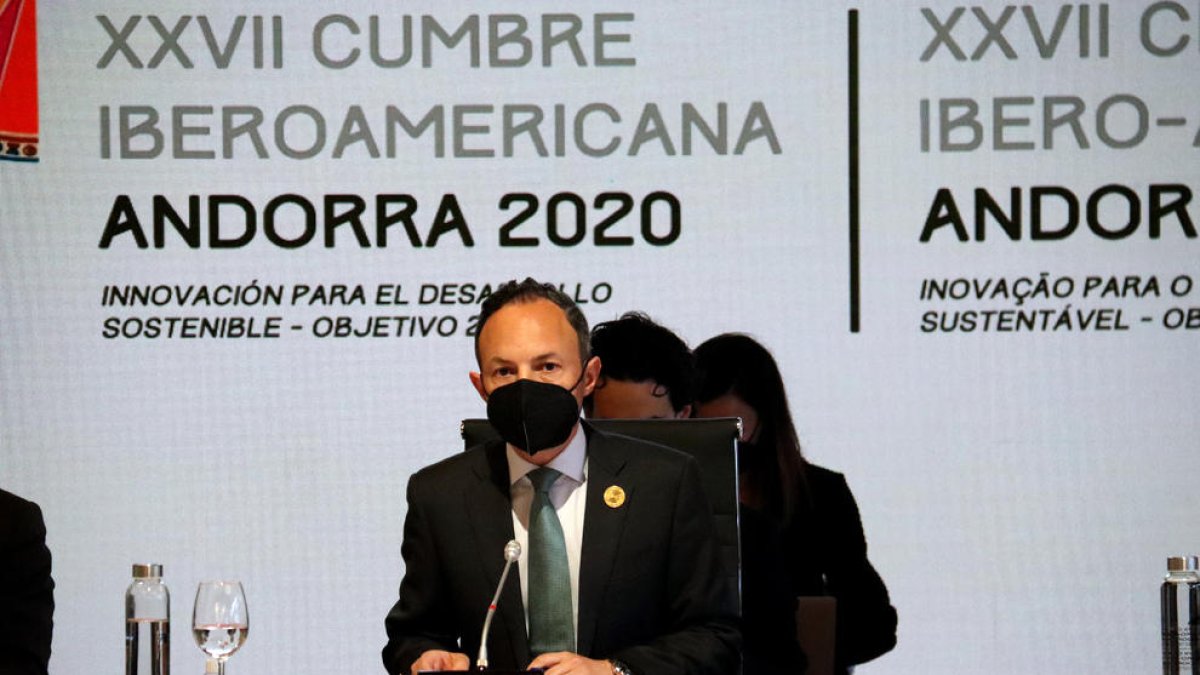 El cap de Govern d'Andorra, Xavier Espot, en una imatge d'arxiu.