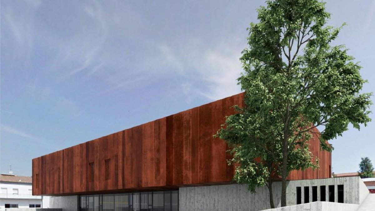 Imagen virtual de cómo quedará el edificio del Arxiu.