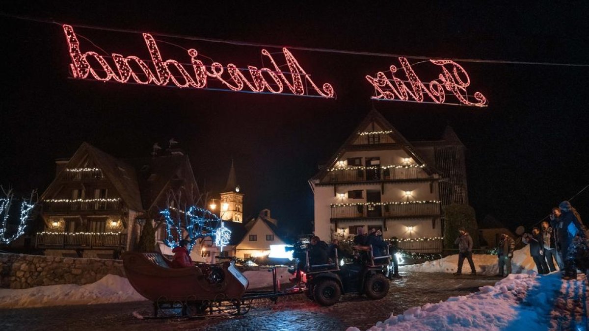 Arties, postal navideña de película