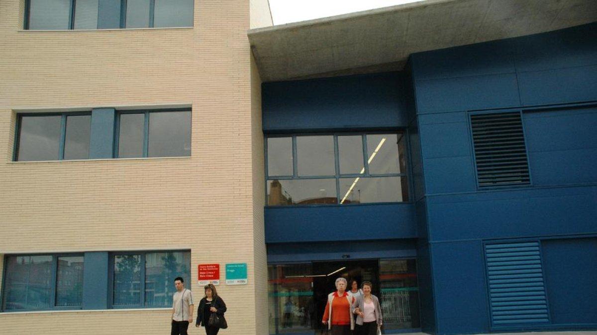 El Centro de Salud, en el centro urbano de Fraga.
