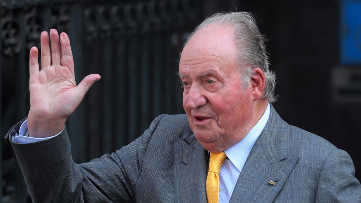 El rey emérito Juan Carlos
