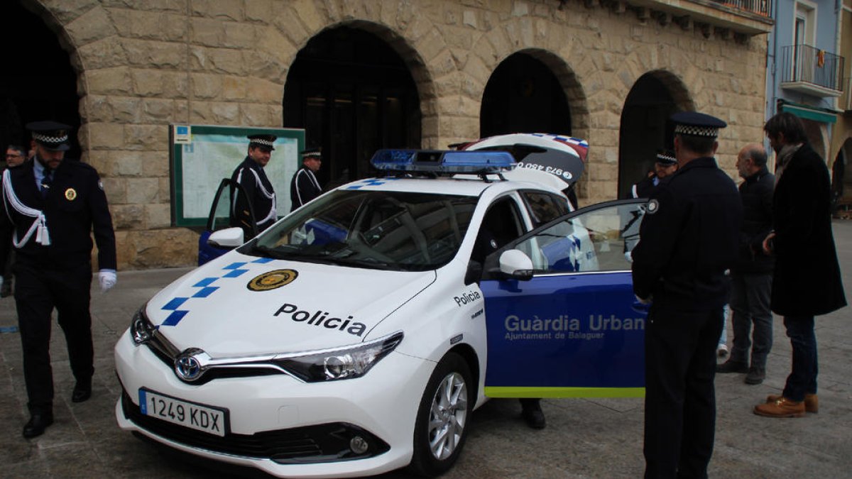 Imagen de archivo de agentes de la Urbana de Balaguer.