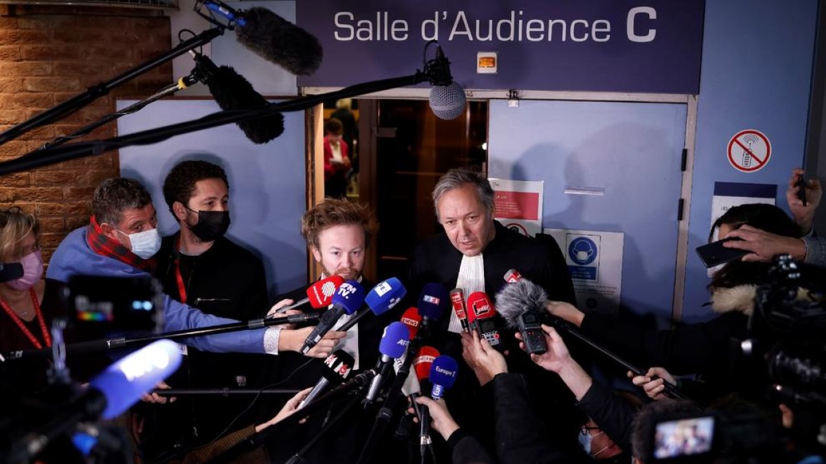 Antoine Vey y Sylvain Cormier, abogados de Karim Benzema