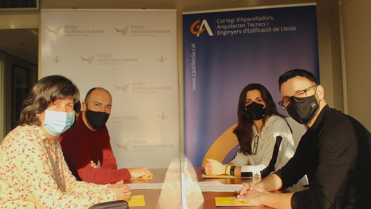 Los integrantes del jurado del premio.