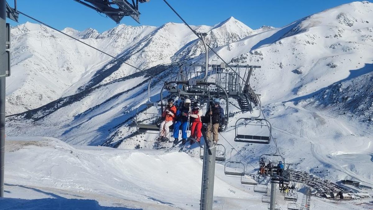 La estación de Boí Taüll, uno de los principales reclamos turísticos de este invierno en la Alta Ribagorça.