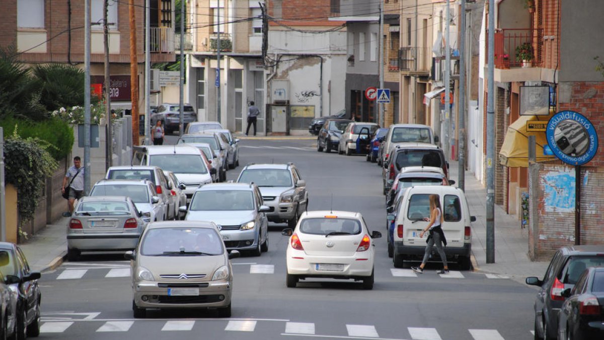 La calle Domènec Cardenal.