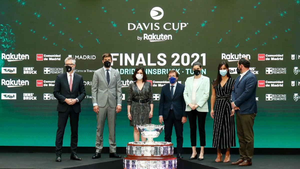 Gerard Piqué presenta en Madrid la fase final de la Copa Davis