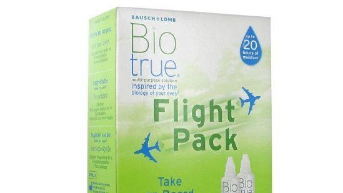 Retiran algunos lotes de soluciones para lentes de contacto y lubricantes oculares de Bausch+Lomb