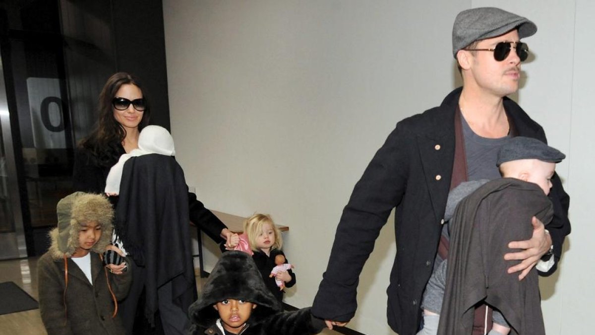 Brad Pitt logra la custodia compartida de sus hijos con Angelina Jolie