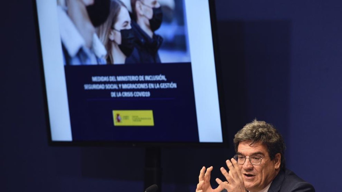 El ministro de Inclusión, Seguridad Social y Migraciones, José Luis Escrivá.