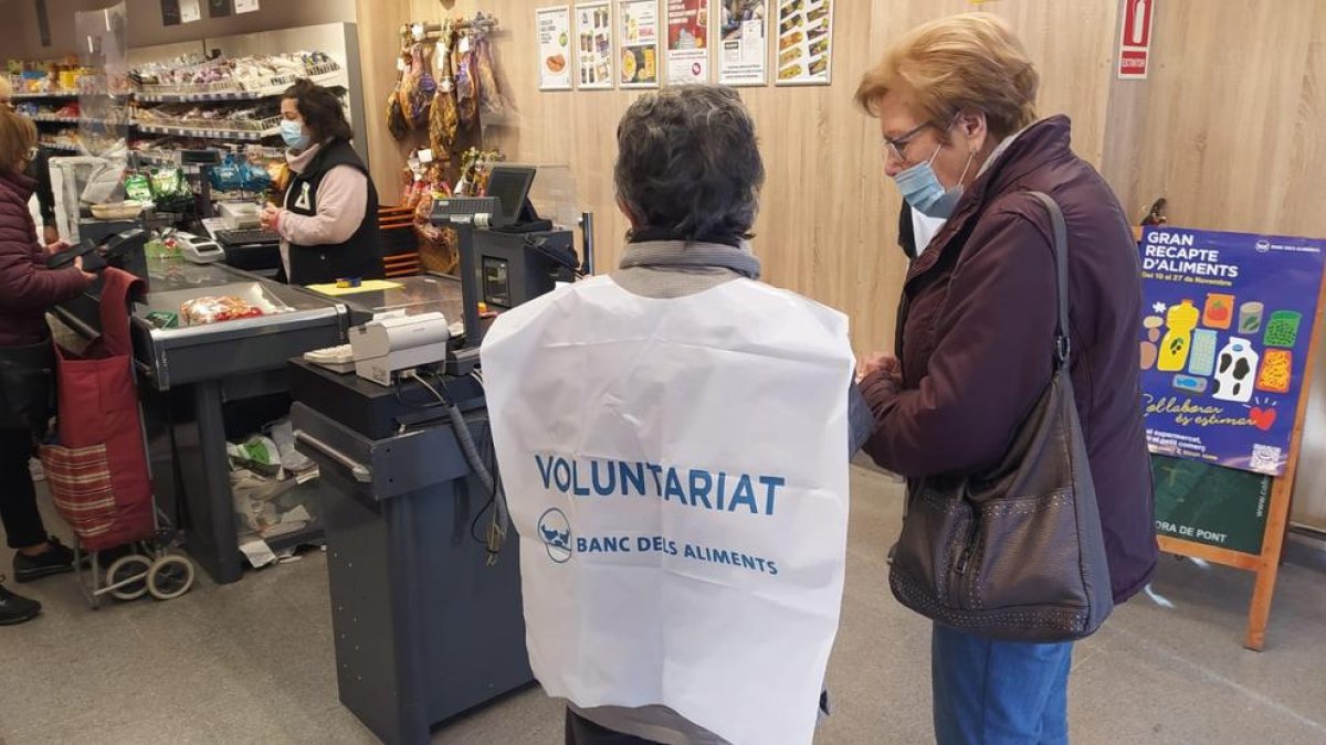 Gran Recapte al Jussà, en les jornades en supermercats.